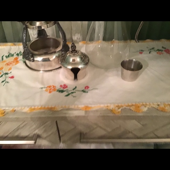 Antique Vintage Leonard Silverplate  & Glass Coffee Carafe - Picture 4 of 5